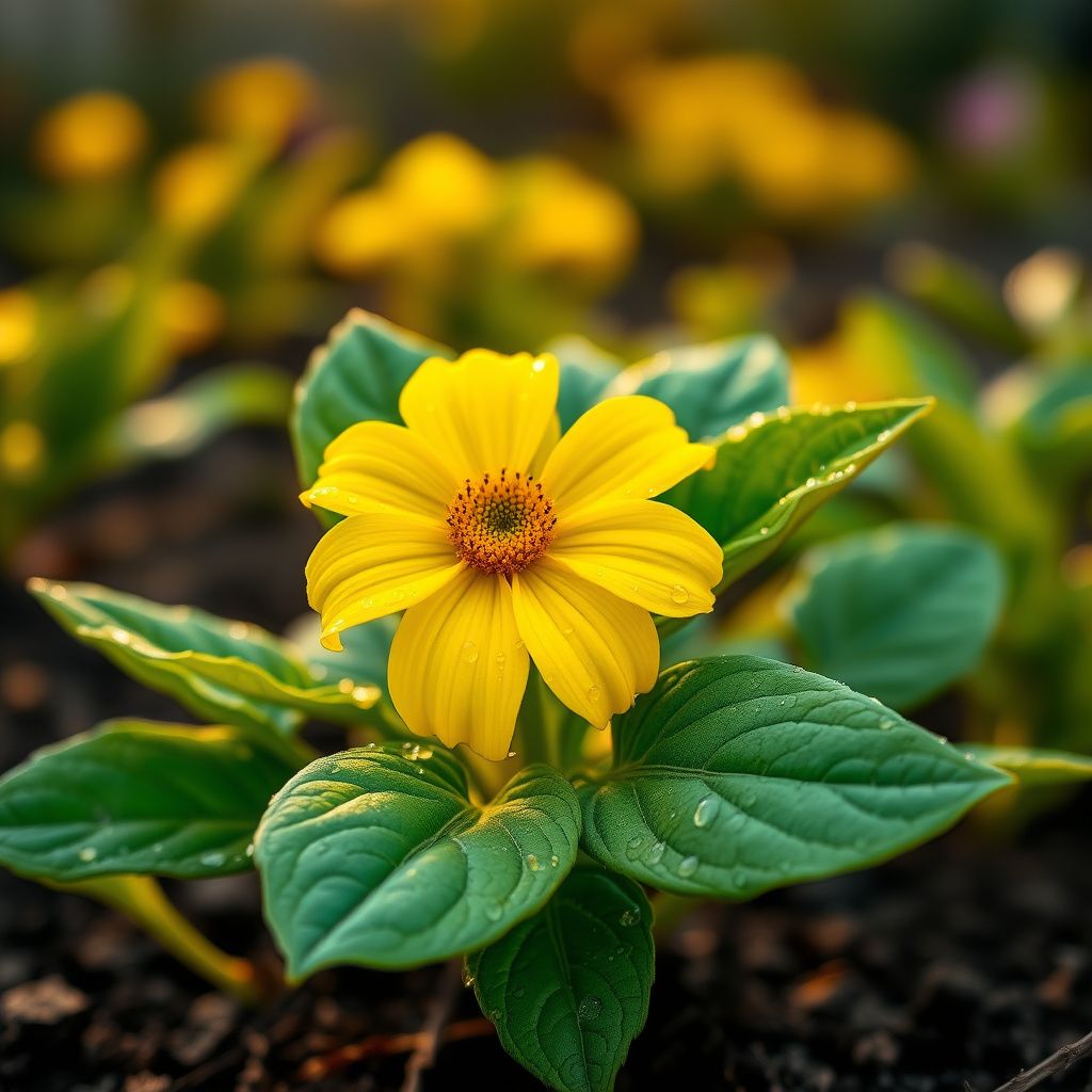 Yellow Yanosik Flower seeds for Planting Shade Tolerant Heirloom & GMO Free Seeds for Home Garden 
 
 Sale