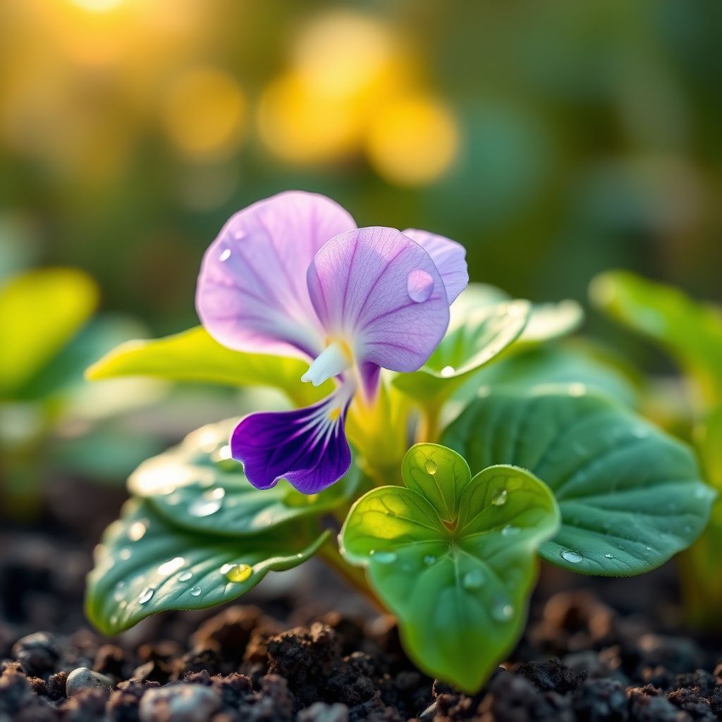 African Violet Flower seeds for Planting - Easy to Grow, Heirloom & GMO Free Seeds for Home Garden