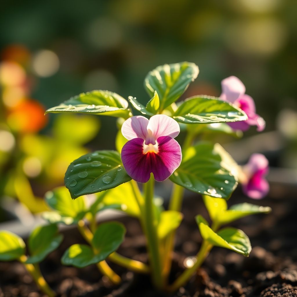 Sweet Pea Flower Seeds Planting Violet
