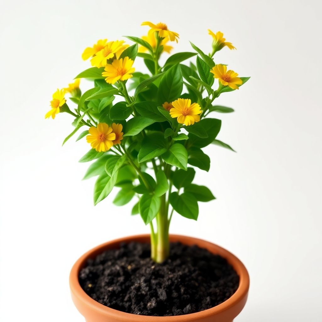 Yellow Tagetes Lemmonii Flowering Seeds for Easy Planting