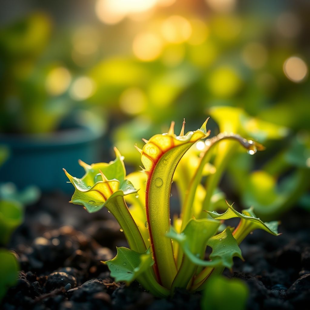Blue Green Venus Fly Trap Seeds for Planting – Heirloom, Non-GMO, High Germination Carnivorous Plant Seeds