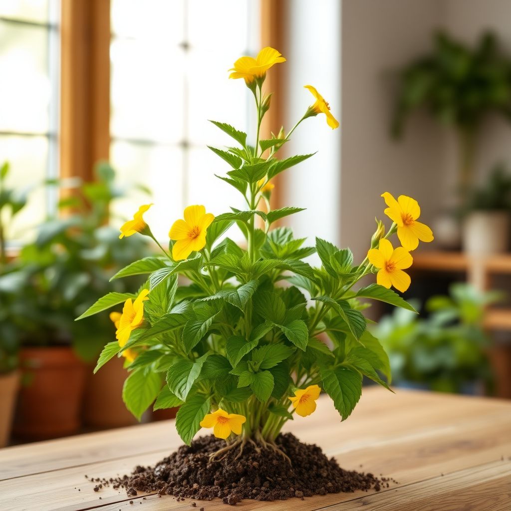 Balsamine Yellow Flower seeds for Planting - Perfect for Borders, Heirloom & GMO Free Seeds for Home Garden