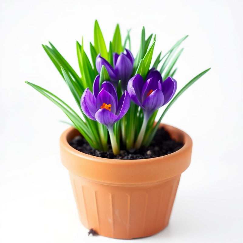 Crocus sativus Saffron Crocus Flower Seeds with Classic Purple Garden Blooms