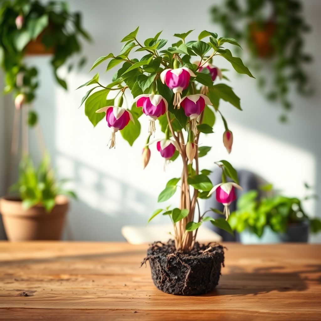Fuchsia Flower Seeds for Planting - Green & White Variety