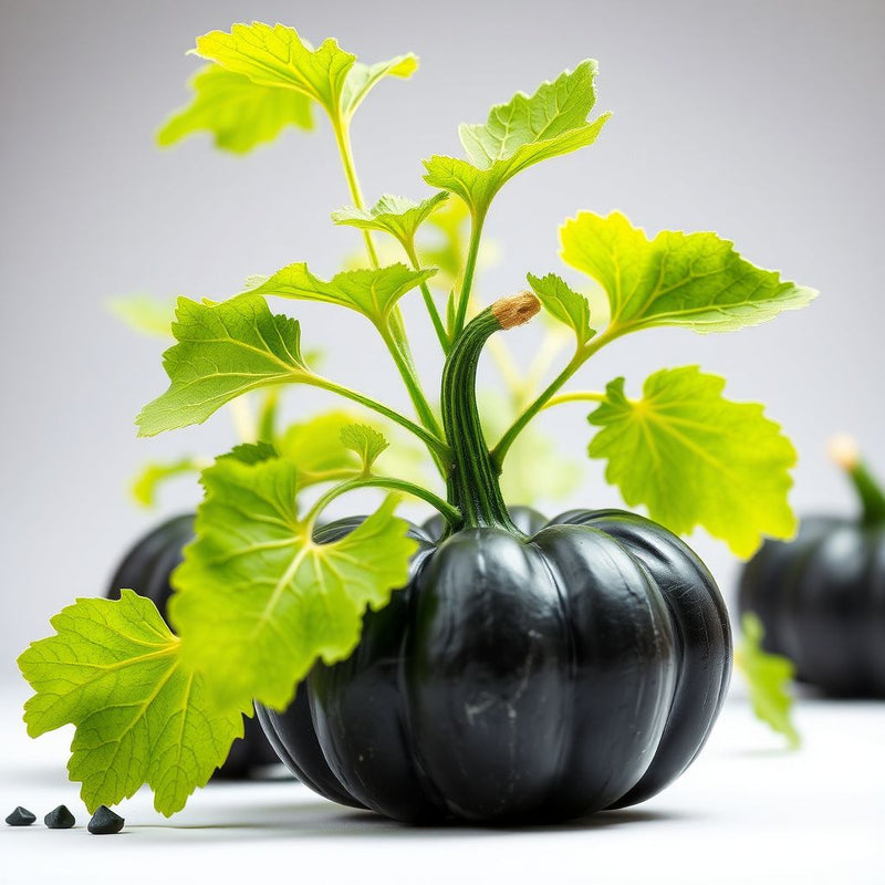 Planting Black Pumpkin Vegetable Seeds