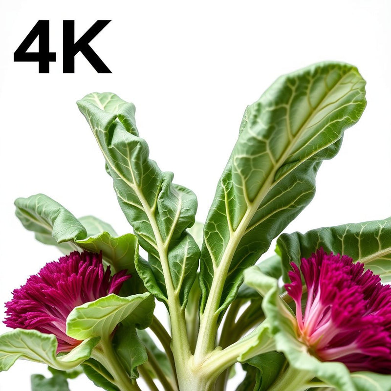 Red Brassica Oleracea Flower Seeds for Planting