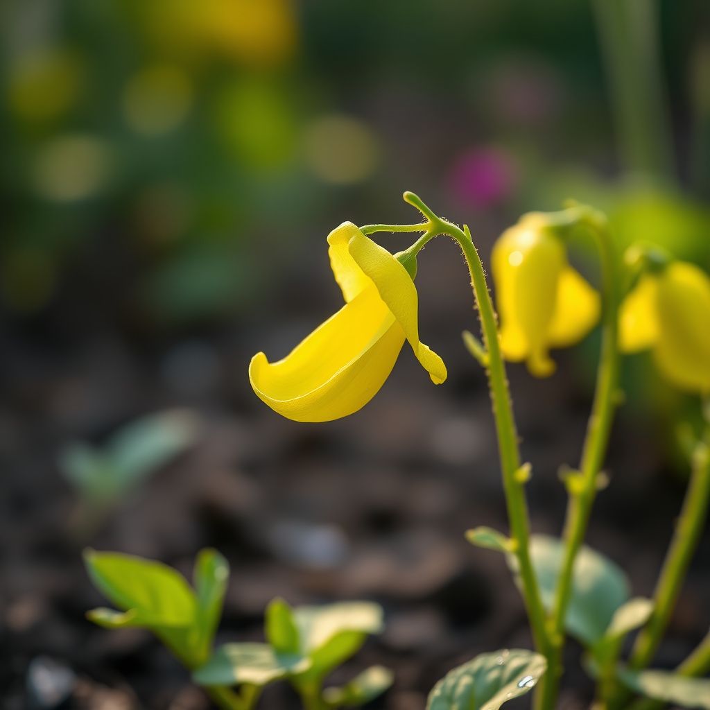 Yellow Sweet Pea Flower Seeds for Vibrant Garden Planting