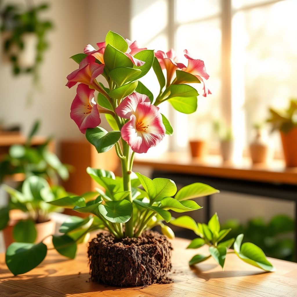 Adenium Obesum Flower seeds for Planting - Pollinator Friendly, Heirloom & GMO Free Seeds for Home Garden
