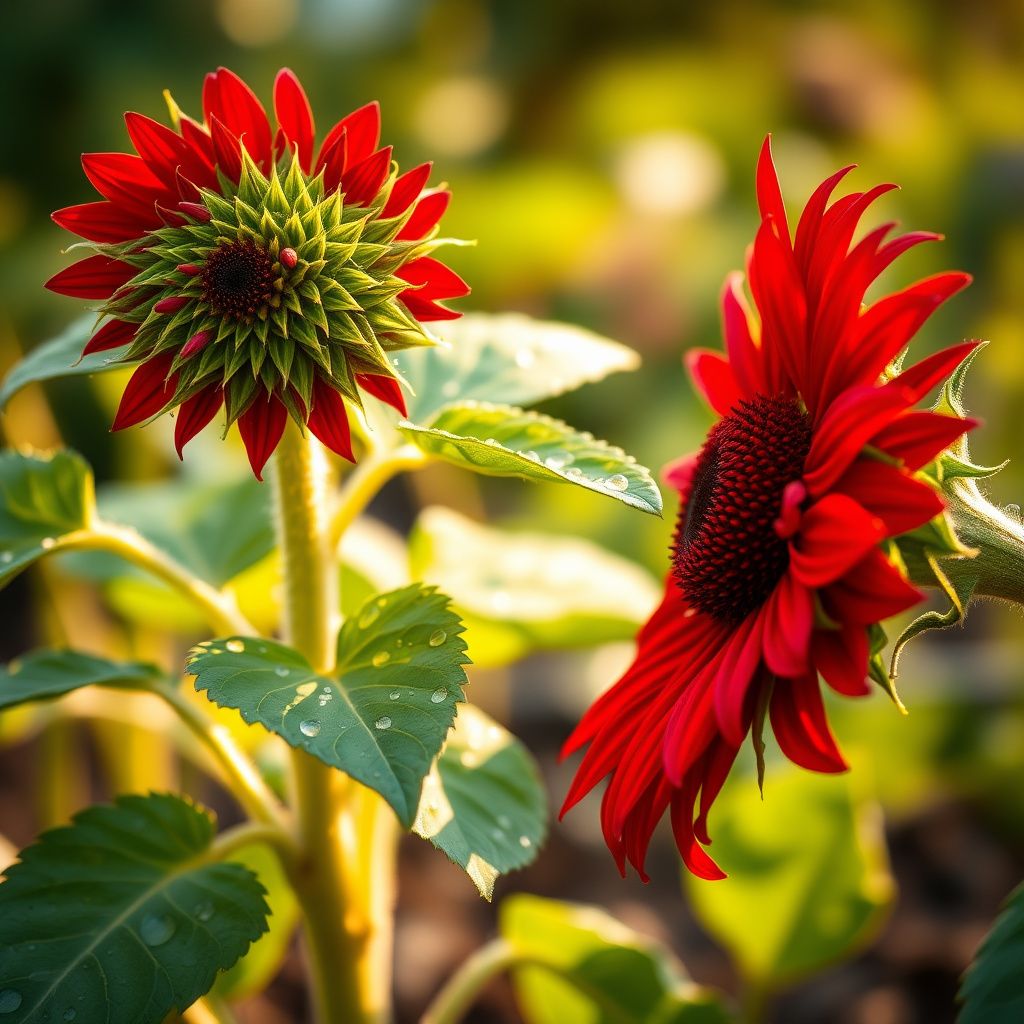 Dark Red Sunflower Seeds: Perfect for Your Garden Planting