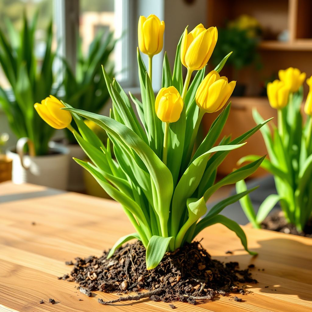 Yellow Tulip Flower Seeds – Vibrant Blooms & Easy Garden Planting