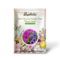 Double-petal petunia seeds germinating indoors