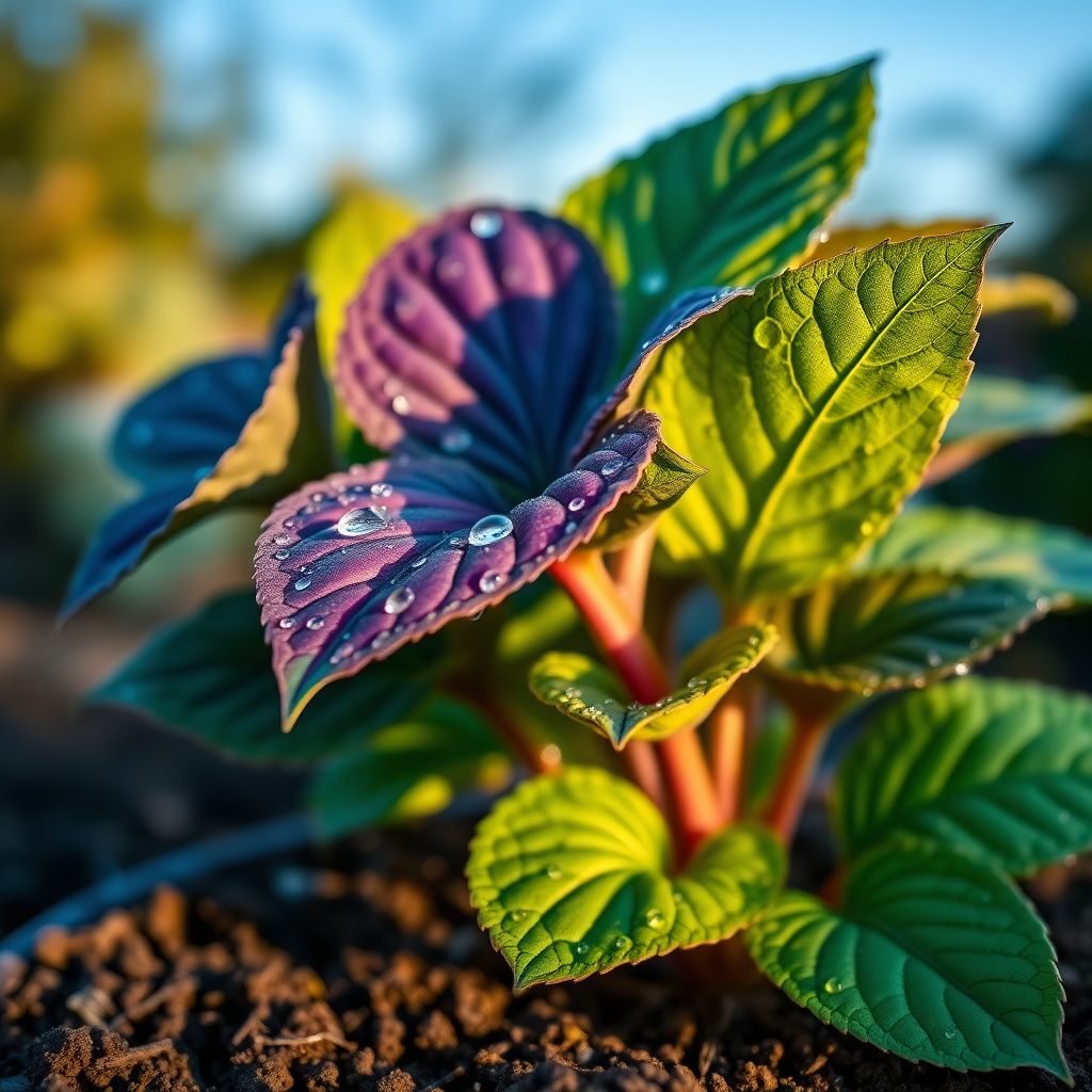 Blue Dragon Coleus Seeds for Planting