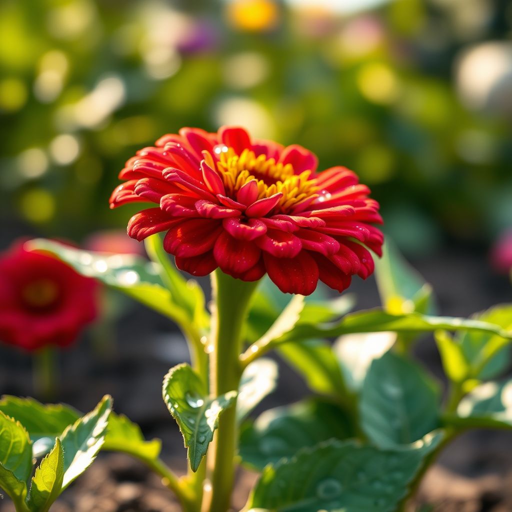 Zinnia Flower seeds for Planting - Perfect for Borders, Heirloom & GMO Free Seeds for Home Garden