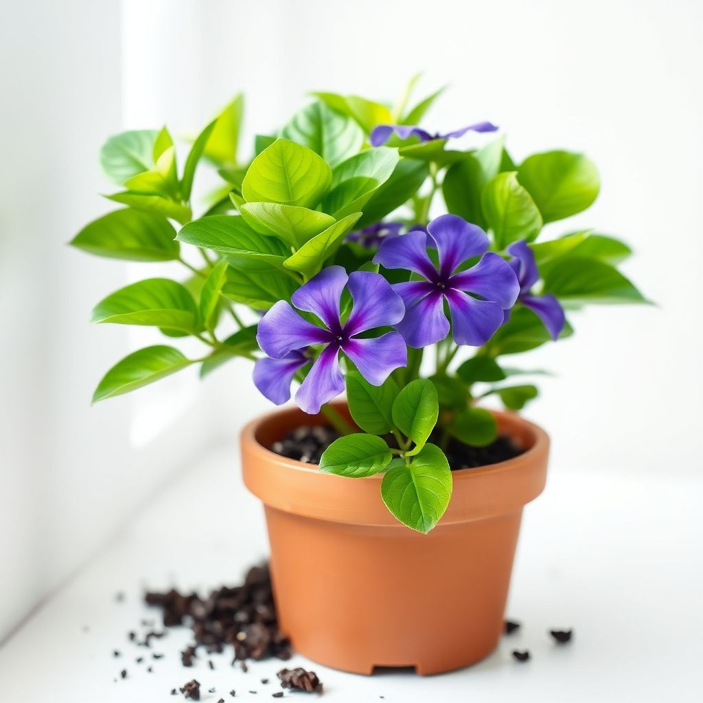 Periwinkle Flower seeds for Planting - Cut Flower Favorite, Heirloom & GMO Free Seeds for Home Garden