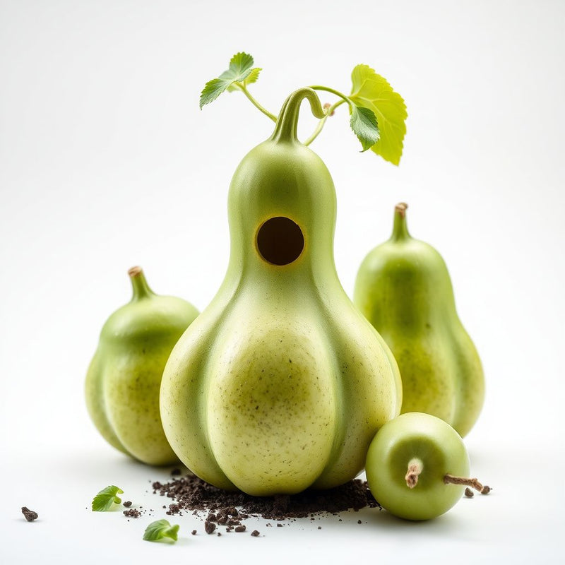 Green Birdhouse Gourd Vegetable Seeds for Planting