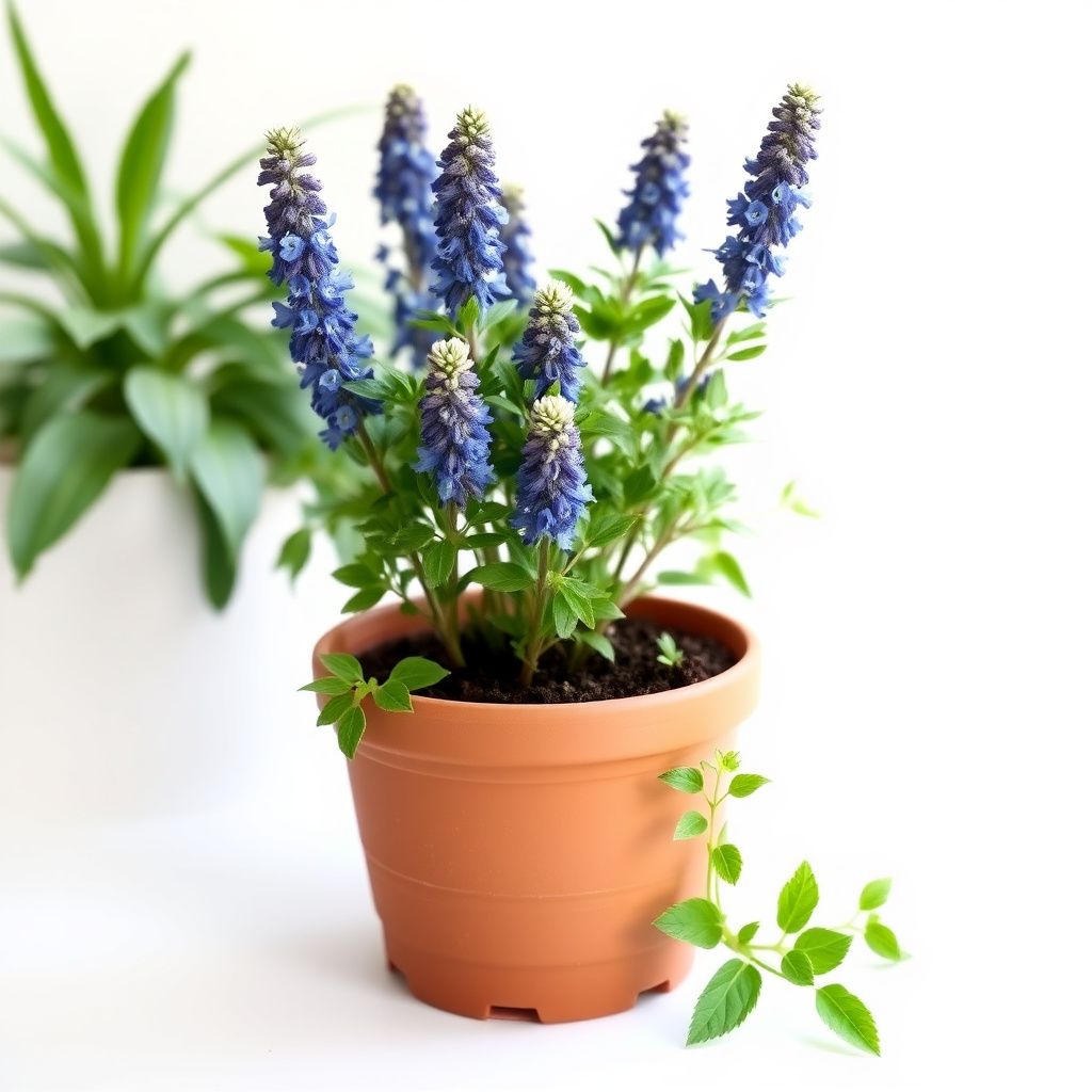Blue Hyssop Plant Seeds for Gardening Essentials