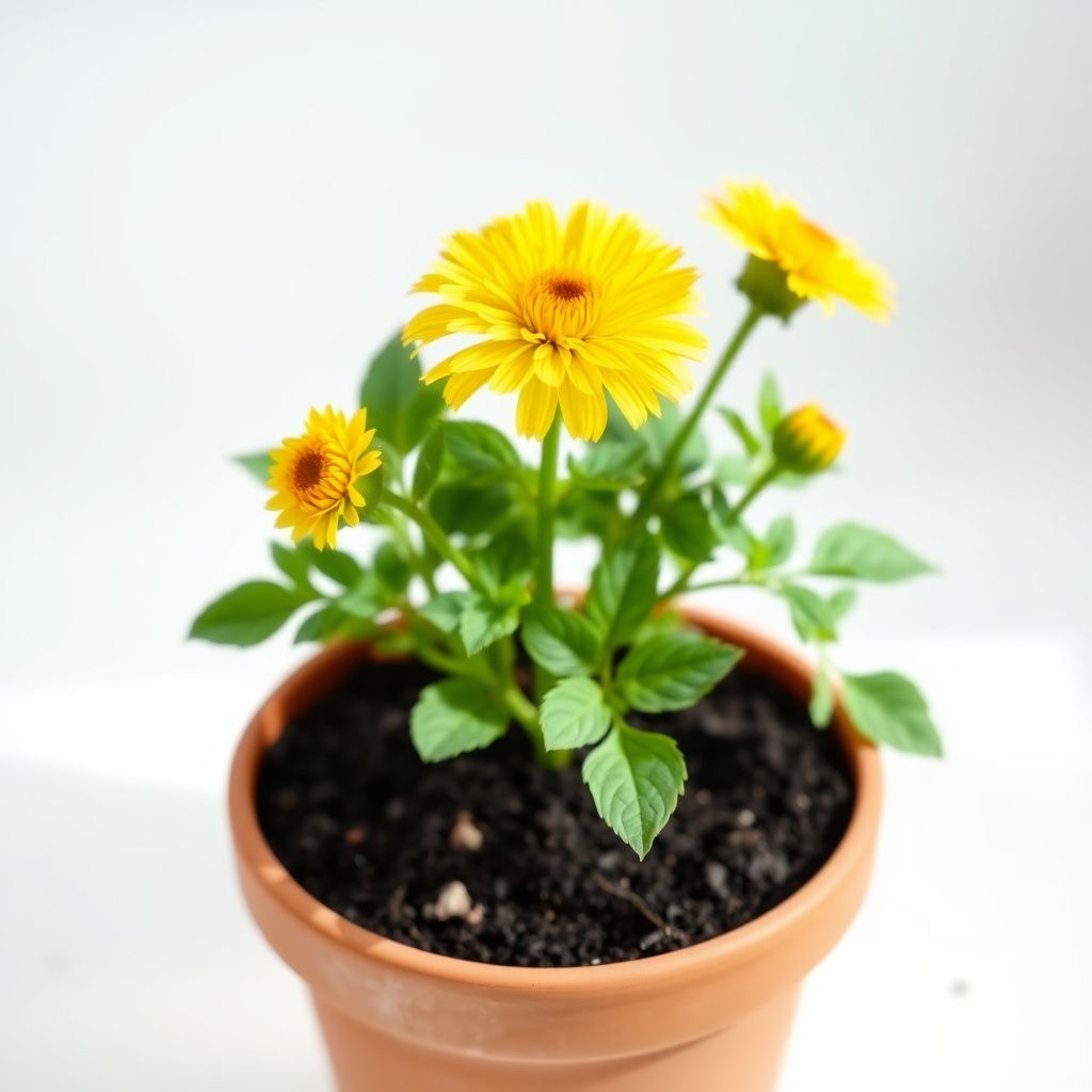 Yellow Strawflower Flower Planting Seeds
