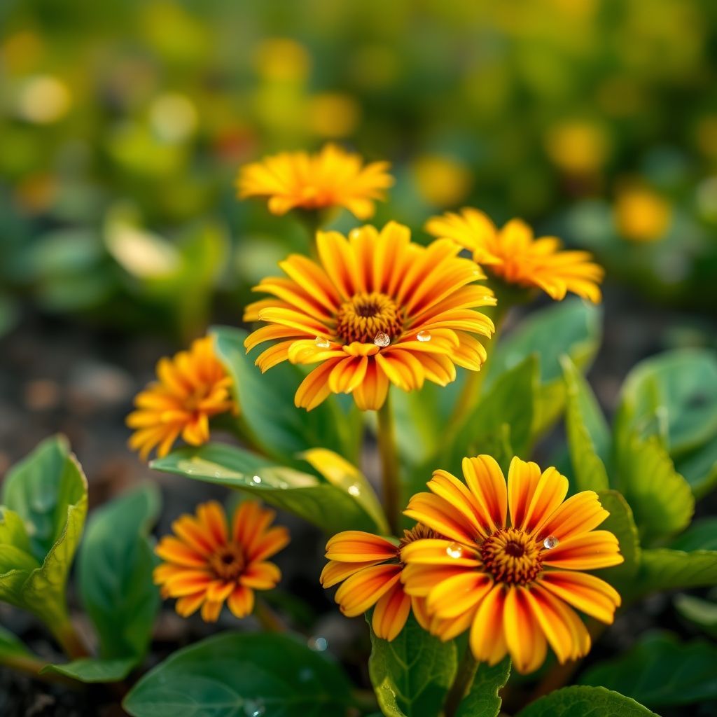 Yellow Red Gazania Rigens Flower Planting  Seeds for Vibrant Blossoms in Your Garden