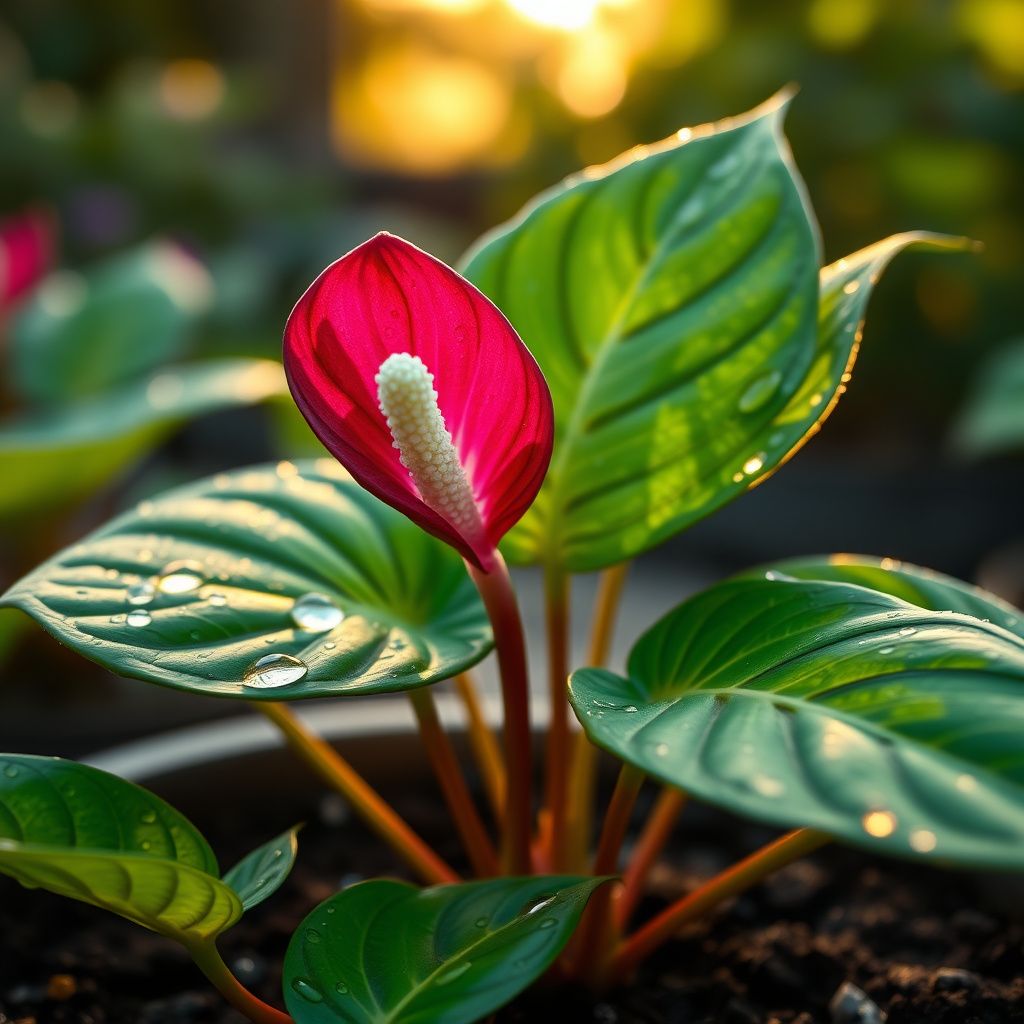 Anthurium Violet Flower Seeds for Unique Planting