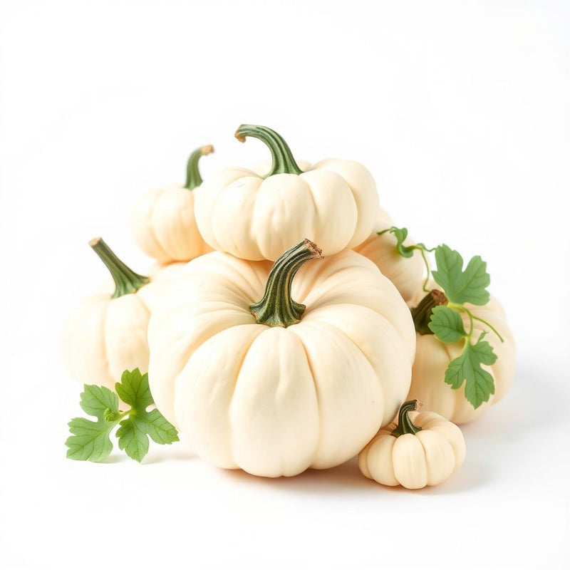White Pumpkin Vegetable Seeds for Easy Planting