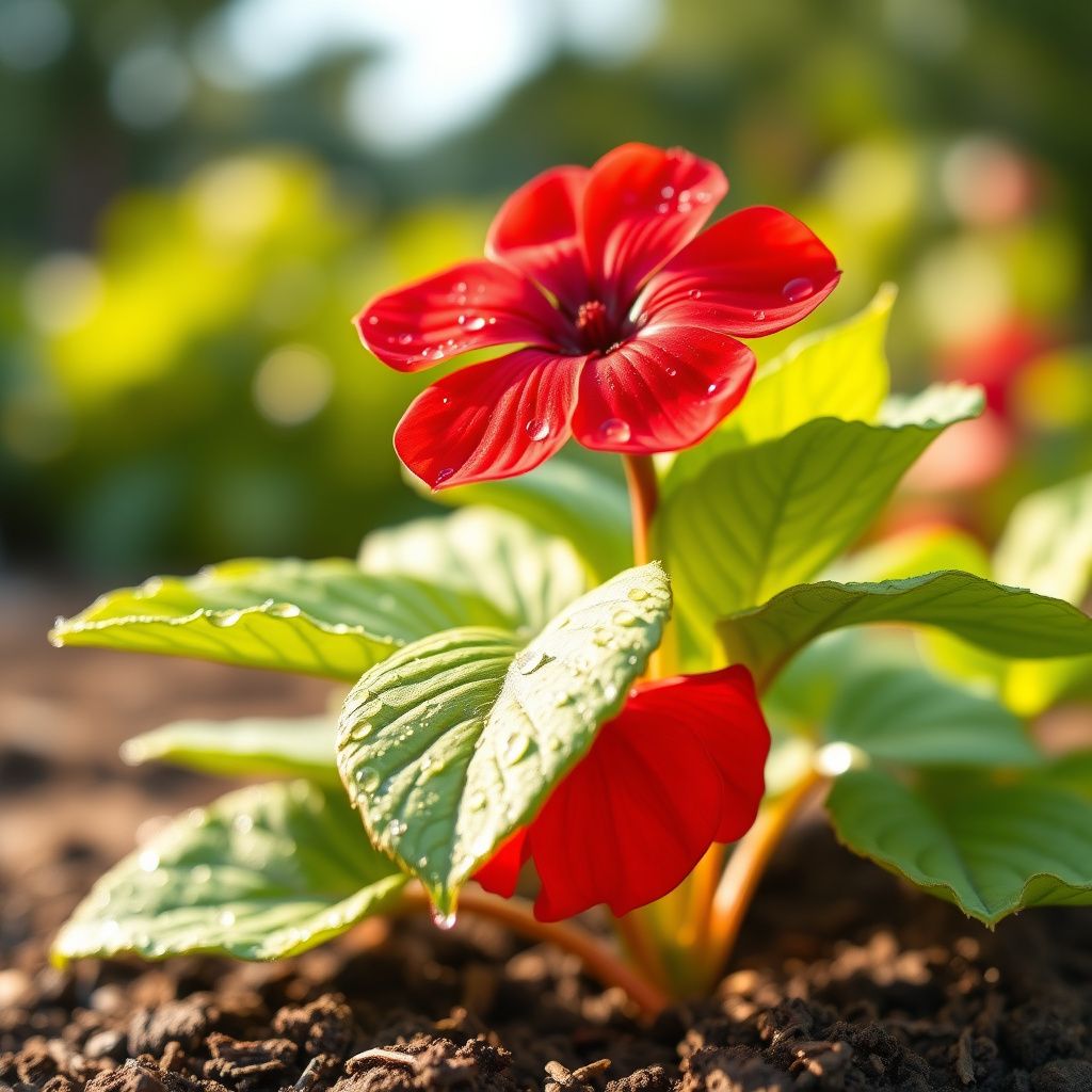 "Red Typhina Flower seeds for Planting - Hardy Variety, Heirloom & GMO Free Seeds for Home Garden