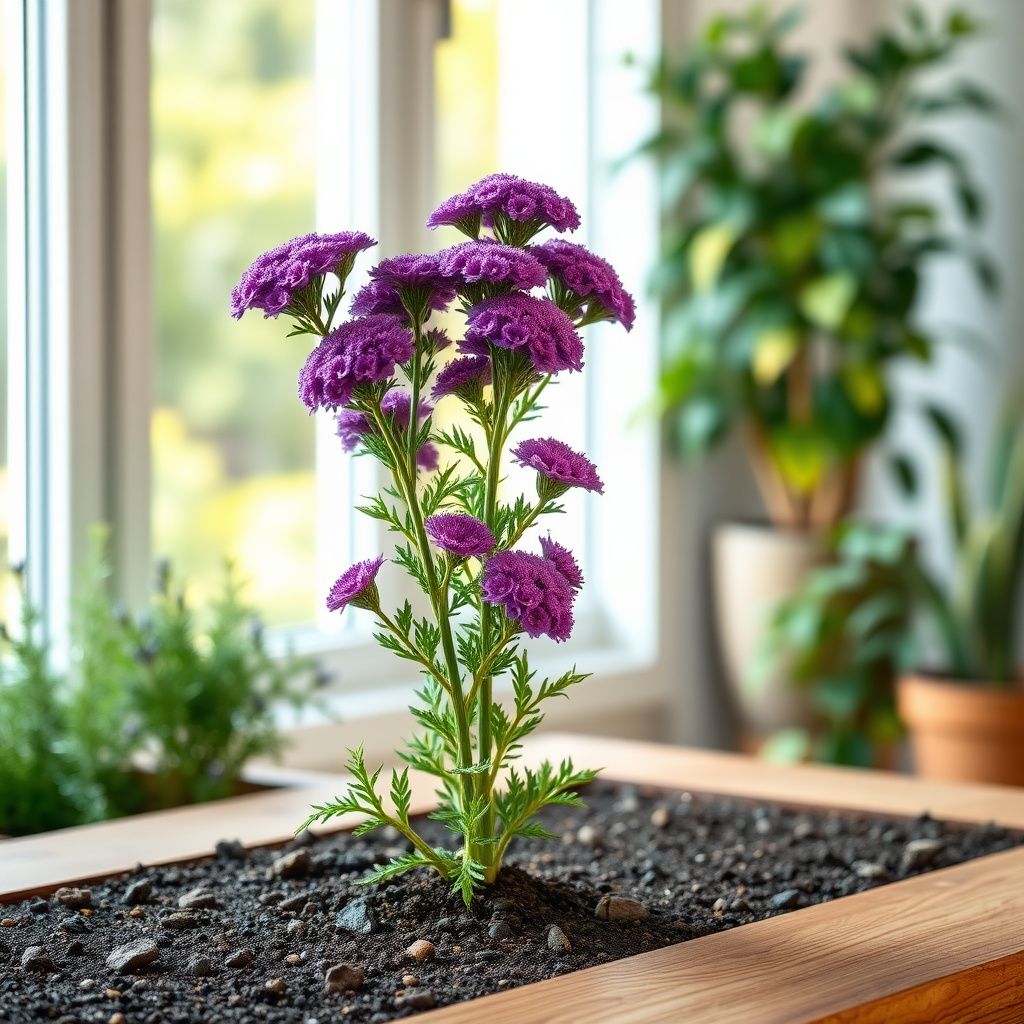 Purple Achillea / Yarrow Seeds for Beautiful Purple Blooms