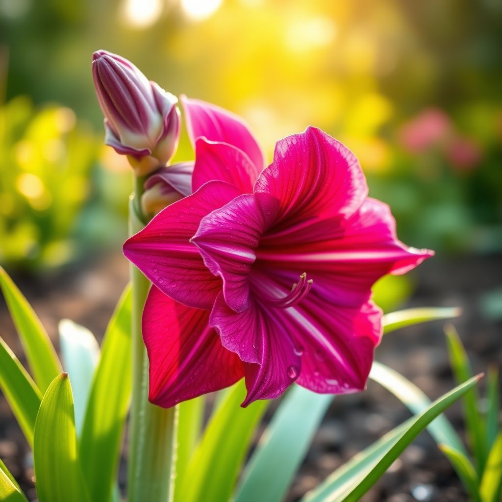 Purple Echte Amaryllis Seeds for Planting  Stunning Perennial Blooms