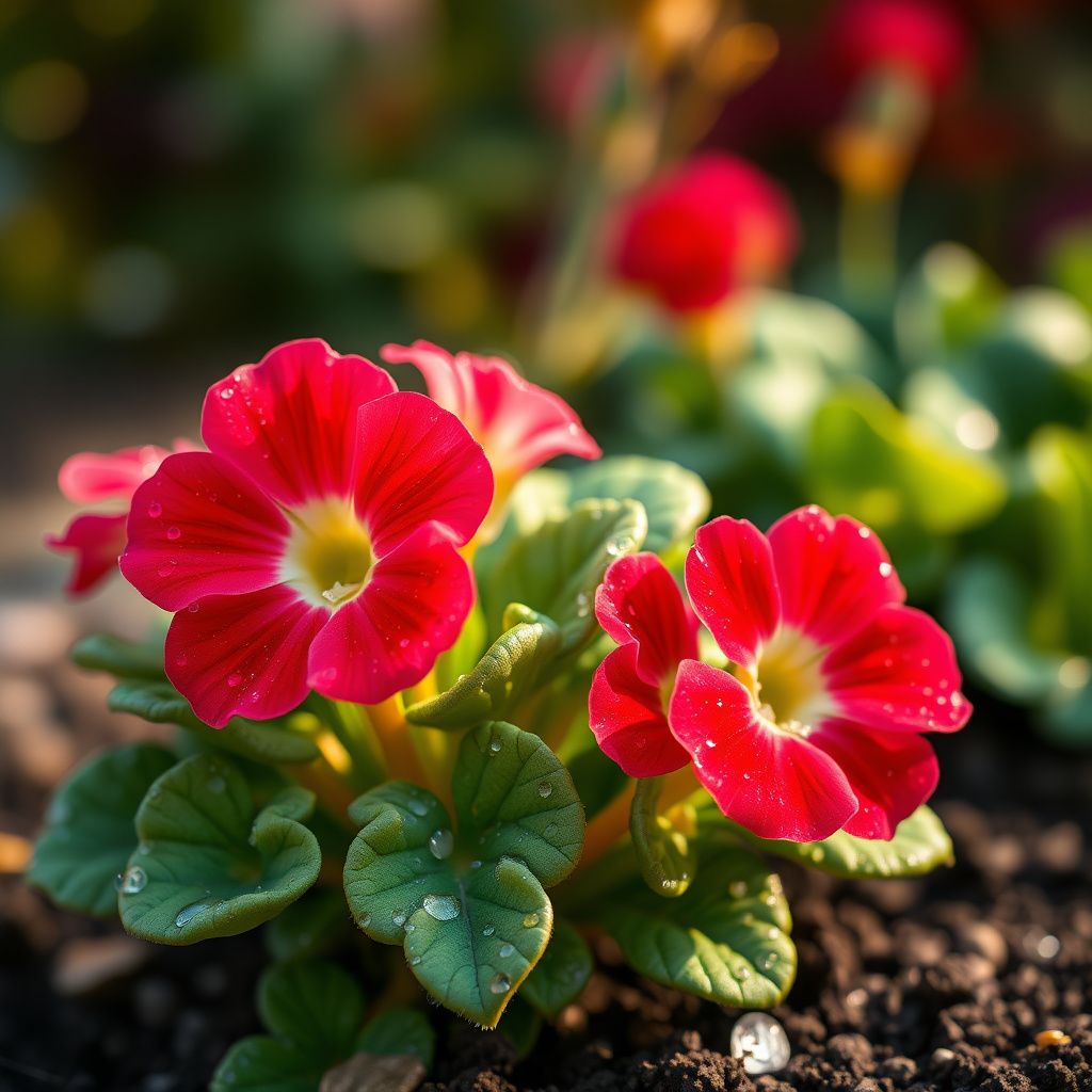 Ruby Jewel Moss Rose Portulaca Seeds for Bright, Vibrant Moss Roses
