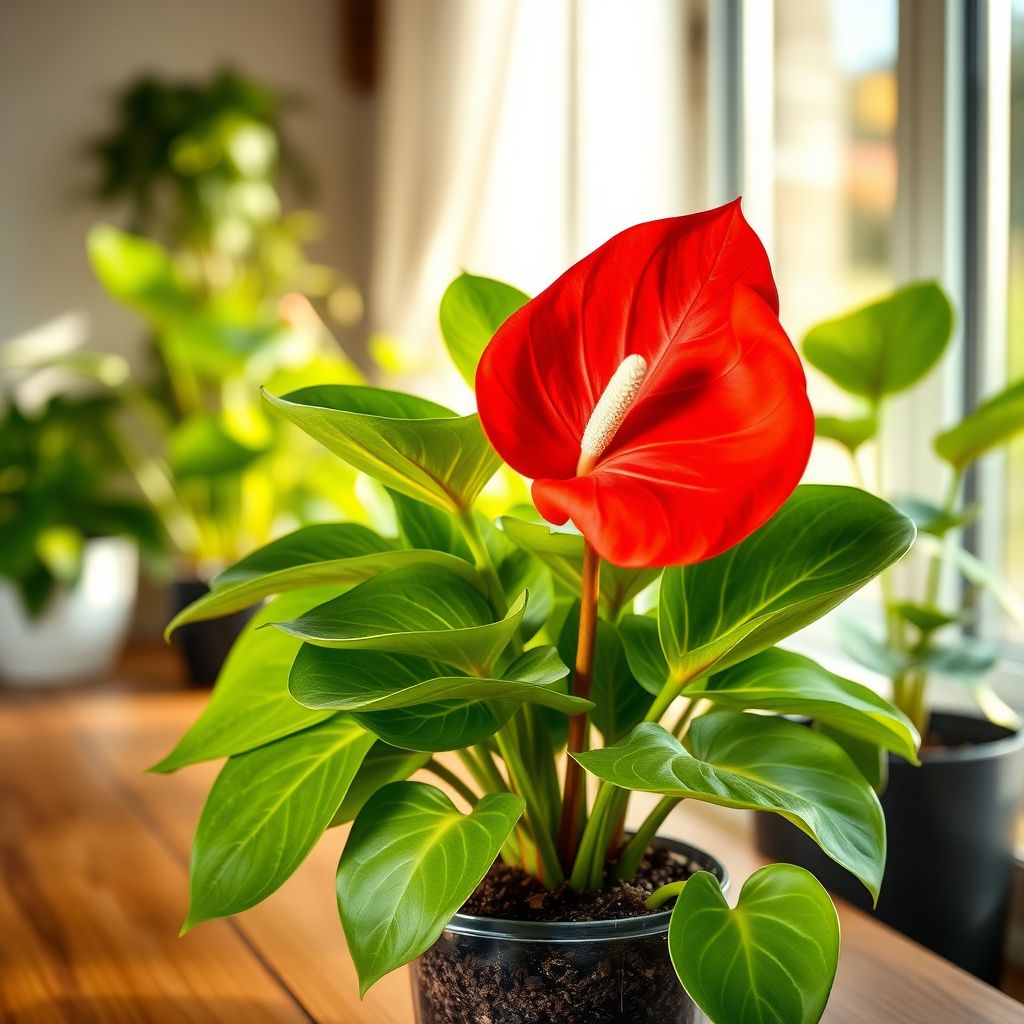 Anthurium Flower seeds for Planting Low Maintenance Heirloom & GMO Free Seeds for Home Garden