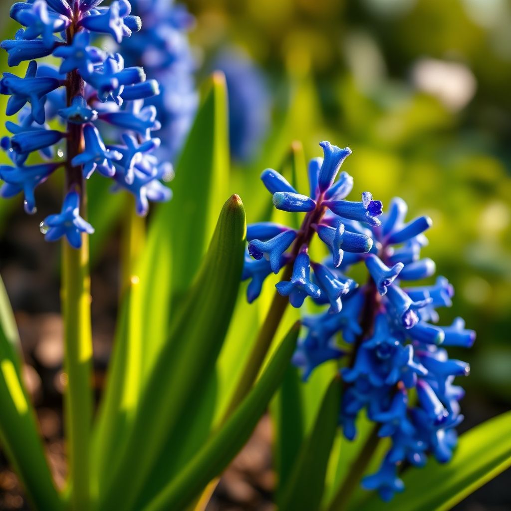 Deep Blue Hyacinthus Orientalis Flower seeds for Planting - Vibrant Colors, Heirloom & GMO Free Seeds for Home Garden