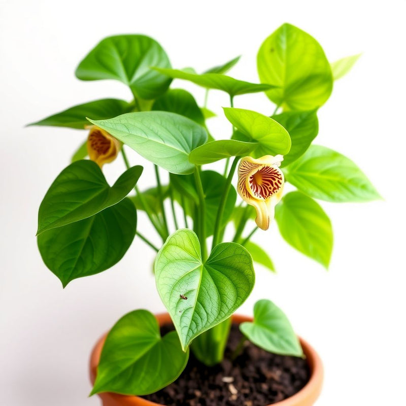 Aristolochia Elegans Flower seeds for Planting Hardy Variety Heirloom & GMO Free Seeds for Home Garden