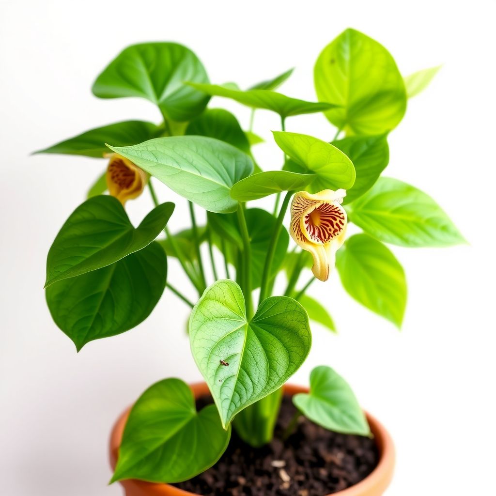 Aristolochia Elegans Flower seeds for Planting Hardy Variety Heirloom & GMO Free Seeds for Home Garden