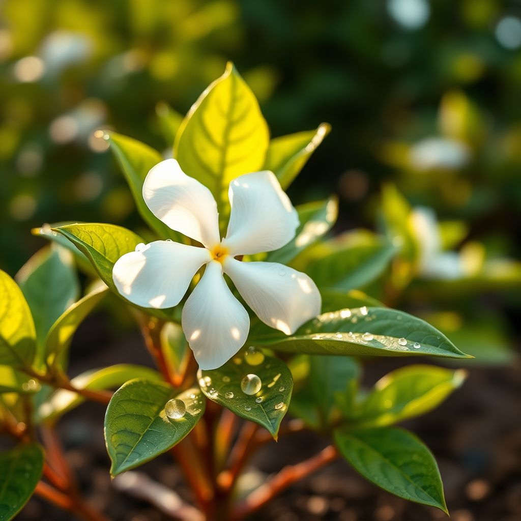 White Jasminoides Flower seeds for Planting - Hardy Variety, Heirloom & GMO Free Seeds for Home Garden