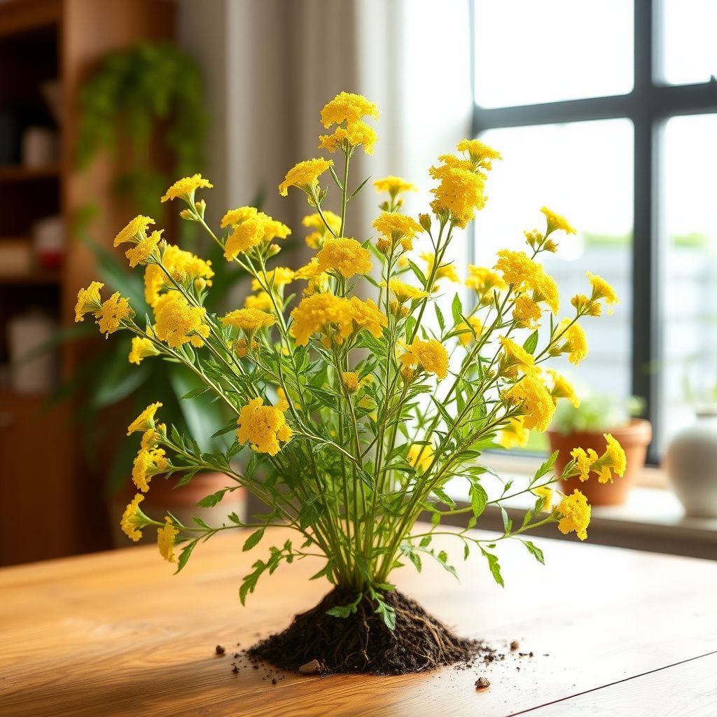Yellow Solidago Flower seeds for Planting - Hardy Variety, Heirloom & GMO Free Seeds for Home Garden