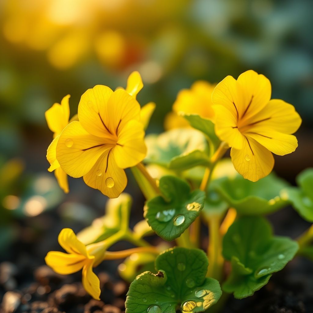 Yellow Geranium Seeds for Vibrant Garden Planting