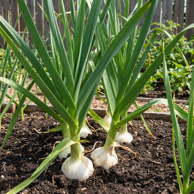 Allium ampeloprasum var. ampeloprasum White Elephant Garlic Bulb Seeds