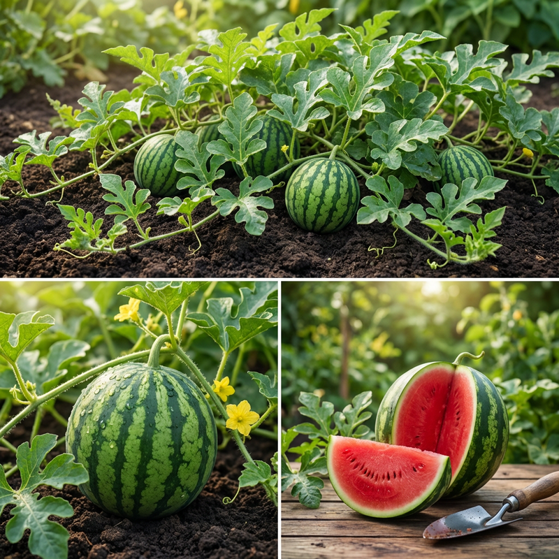 Seedless Watermelon Fruit Seeds for Planting – Heirloom Non-GMO High Germination Organic Garden Seeds