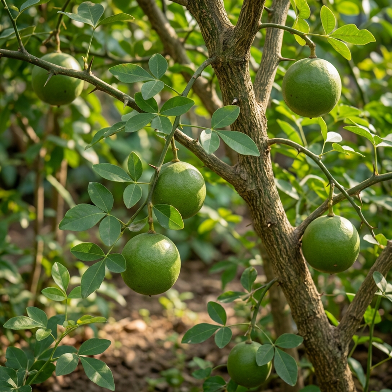 Green Bel/Bilva Patra/Bael Fruit Seeds for Planting – Heirloom, Non-GMO, High Germination Organic Garden Seeds