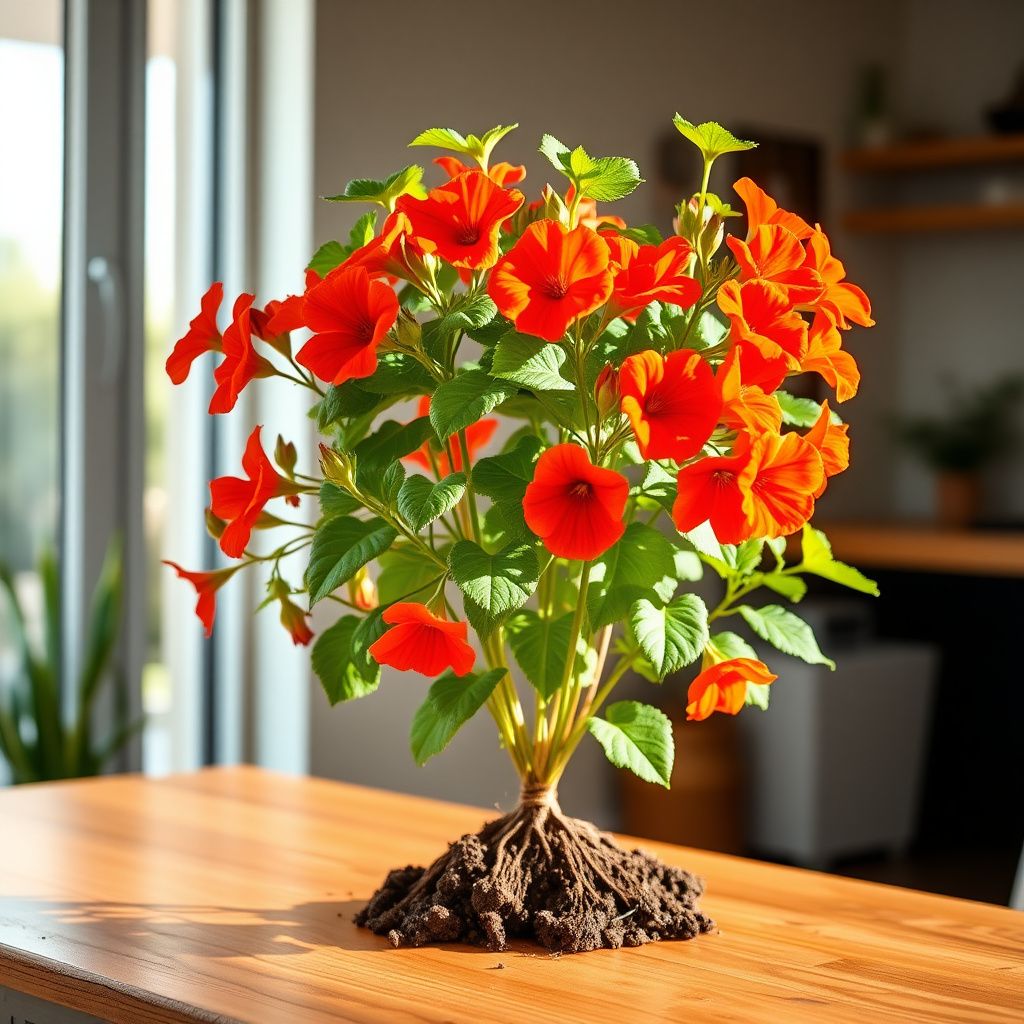 Climbing Geranium Flower Seeds - Vibrant Orange for Planting | Enhance Your Garden with Beautiful Seeds