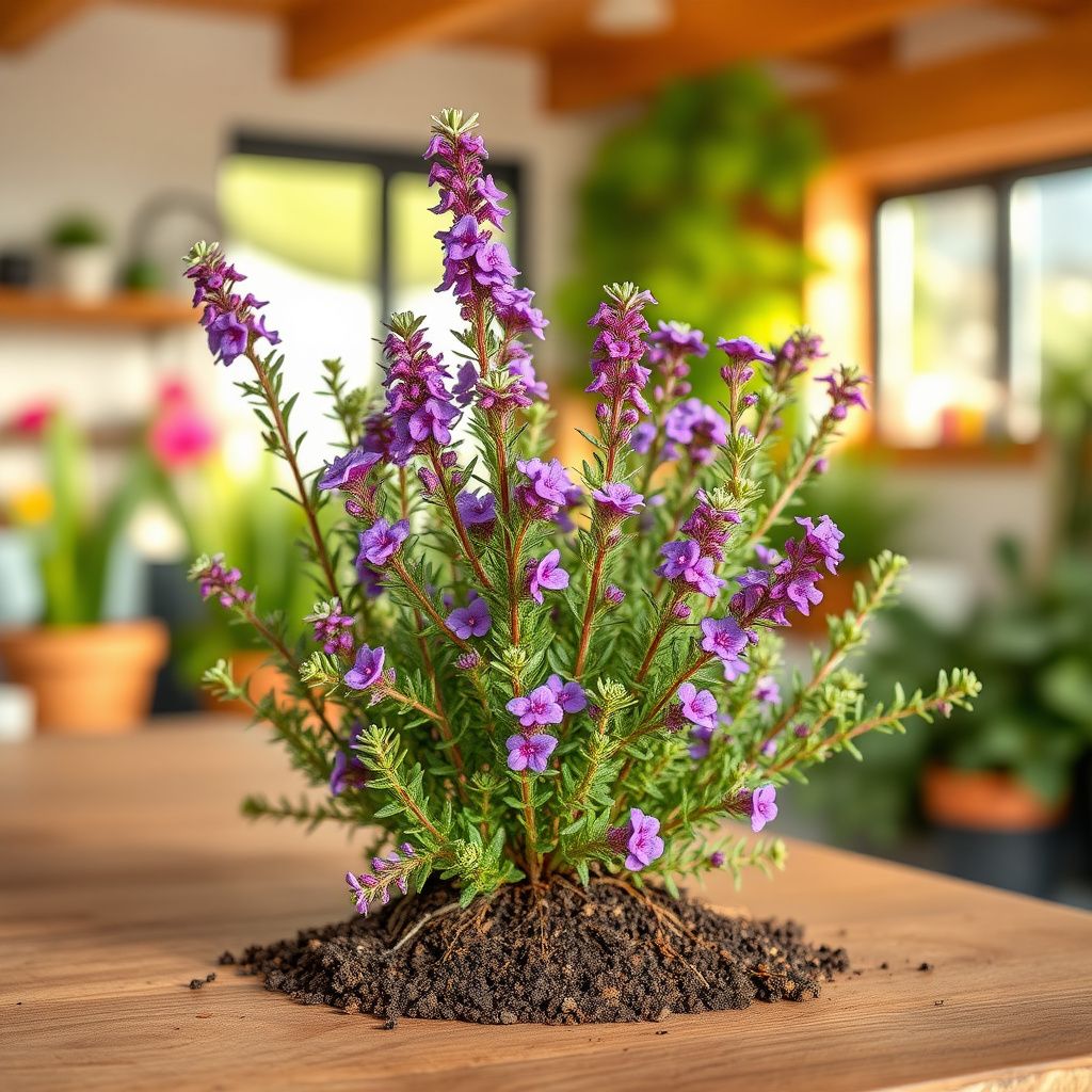Purple Creeping Thyme (Thymus serpyllum) Flower Seeds for Garden Ground Cover Use