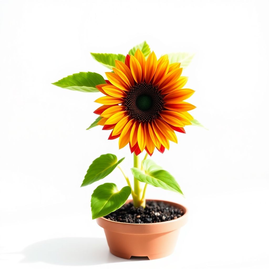 Mini Rainbow Sunflower Seeds, Ornamental Bonsai Plants