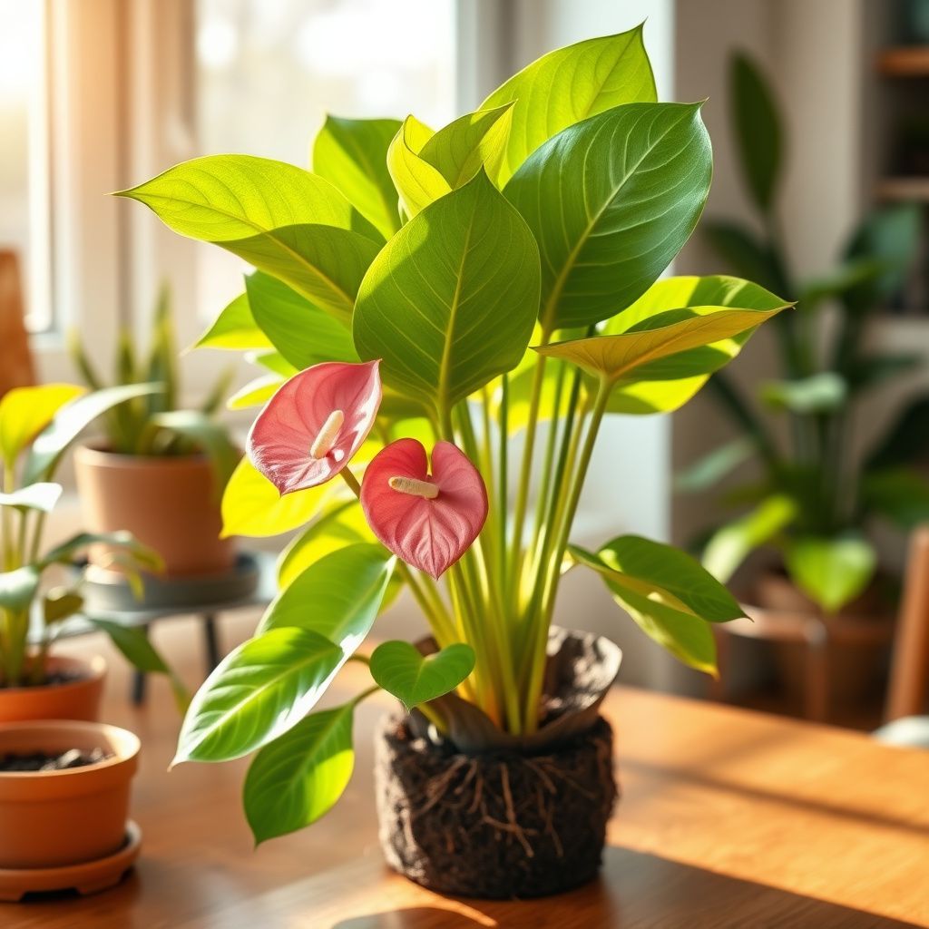 Anthurium Seeds for Planting - Pink Perennial Flowers