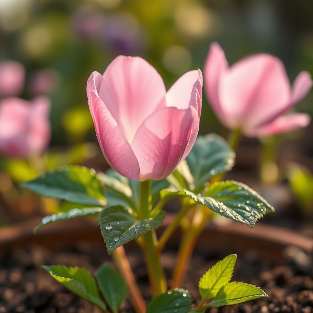 Light Pink Eustoma Flower Seeds for Easy Planting