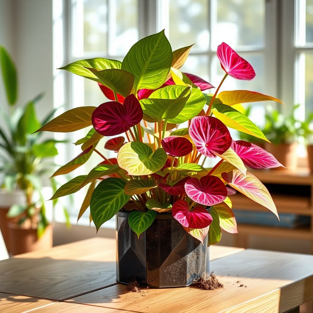 Caladium Mix Seeds for Planting  Vibrant Foliage for Garden and Indoors