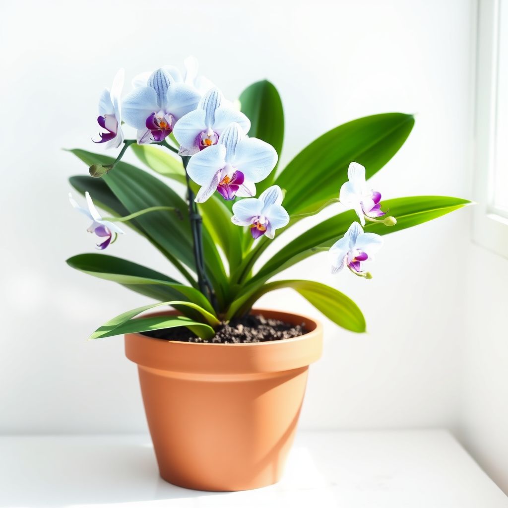 Blue White Phalaenopsis Orchid Flower Seeds for Planting Cottage Garden Essential Heirloom & GMO Free Seeds for Home Garden
 
 Sale