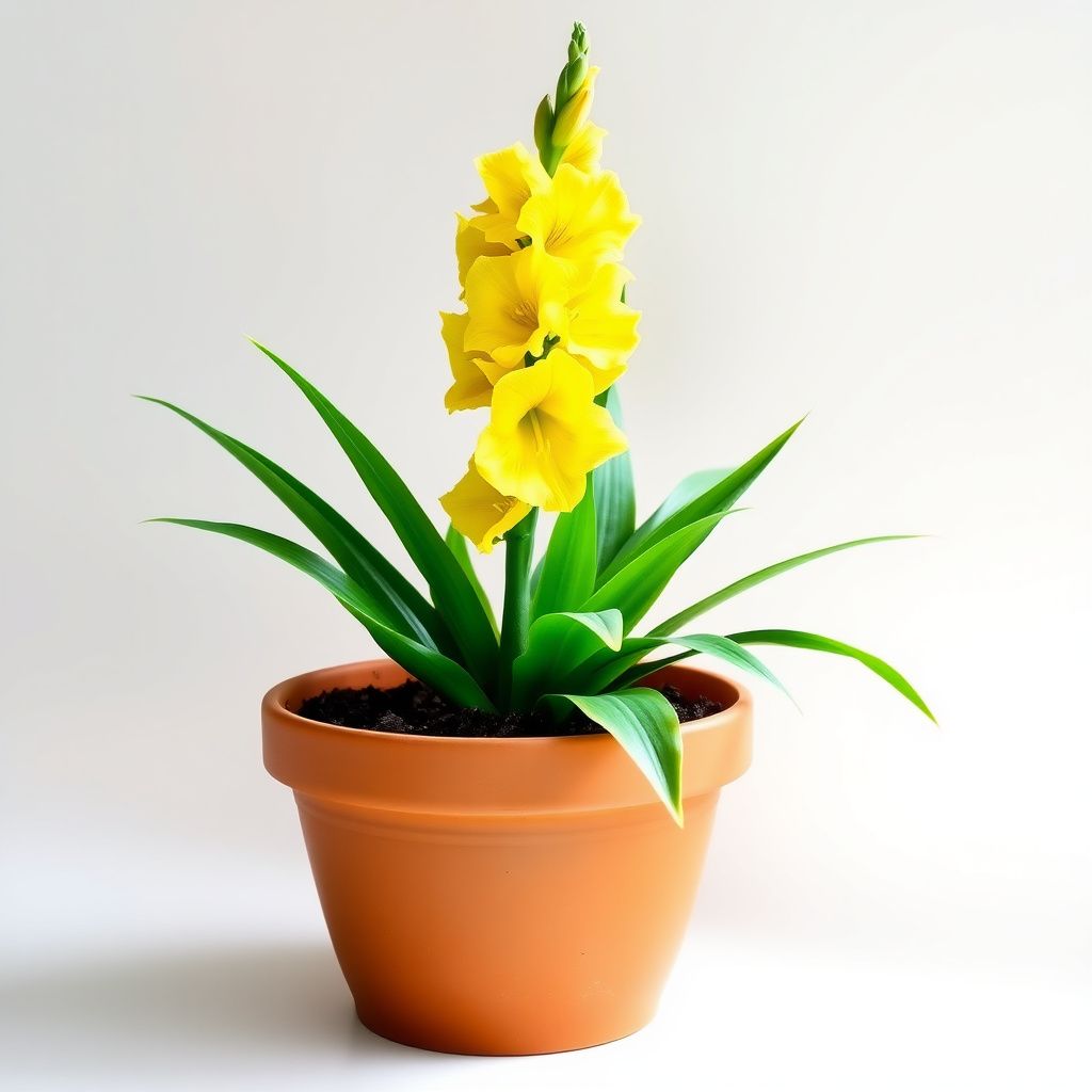 YellowPerennial Gladiolus Flower seeds for Planting - Pollinator Friendly, Heirloom & GMO Free Seeds for Home Garden