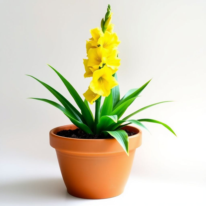 YellowPerennial Gladiolus Flower seeds for Planting - Pollinator Friendly, Heirloom & GMO Free Seeds for Home Garden