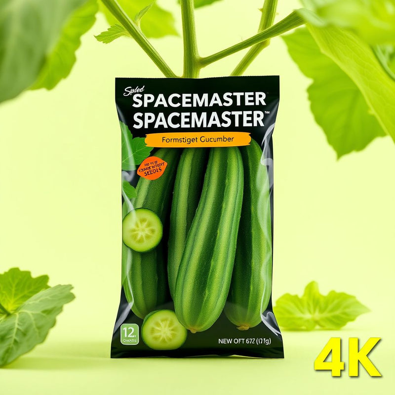 Spacemaster Cucumber Seeds for Compact and Productive Home Vegetable Gardens