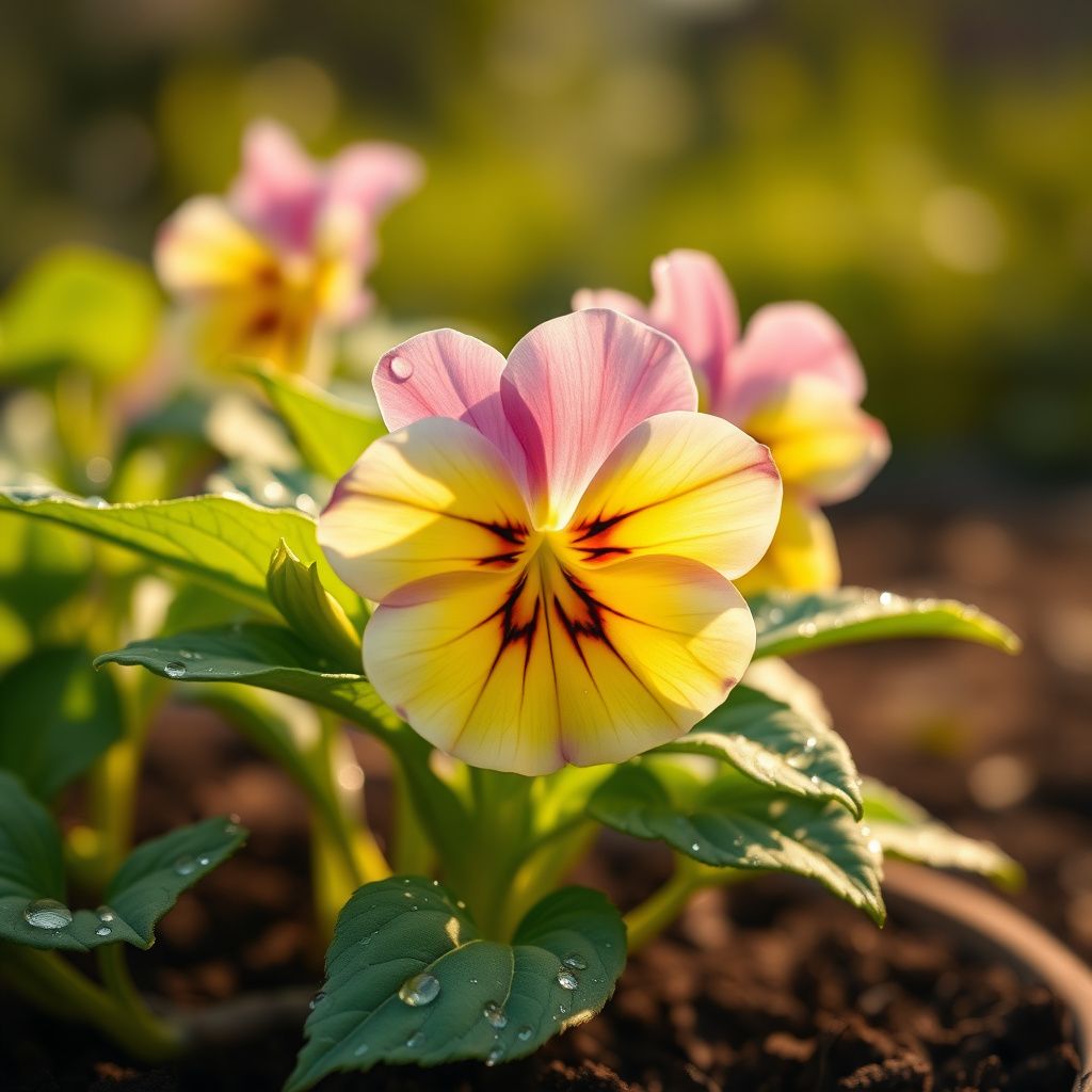 Sunflower Cream Violet Flowering Seeds For Planting and Gardening