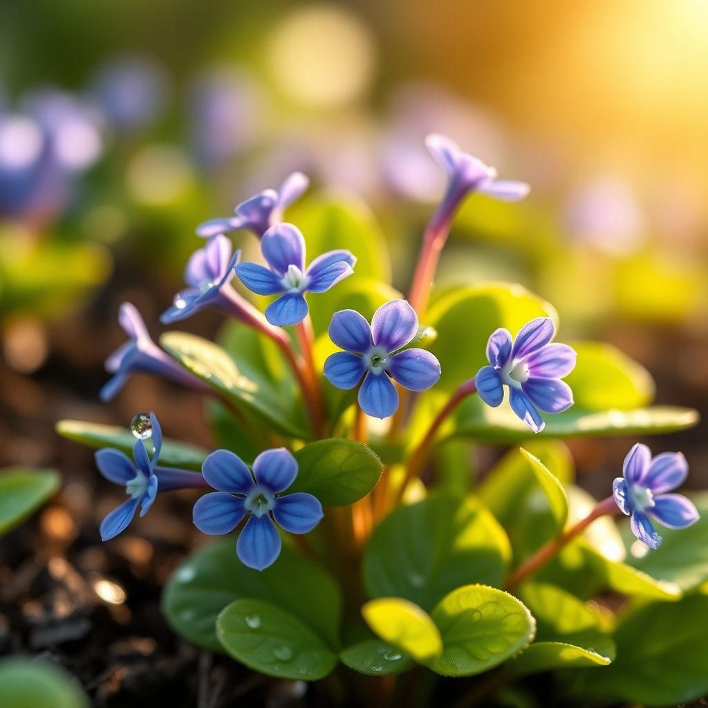 Hepatica Blue Flower Seeds for Planting - Premium Collection